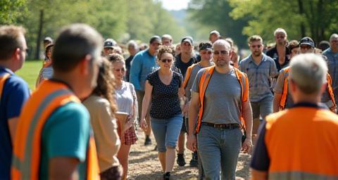 Community cleanup event