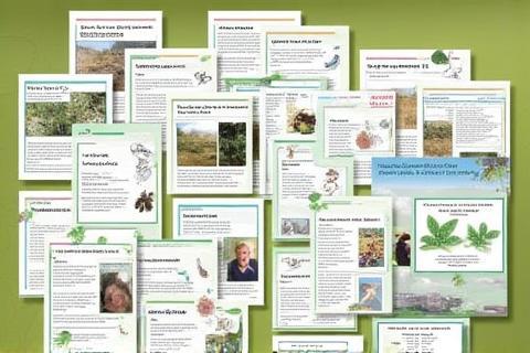 Educational materials for environmental awareness